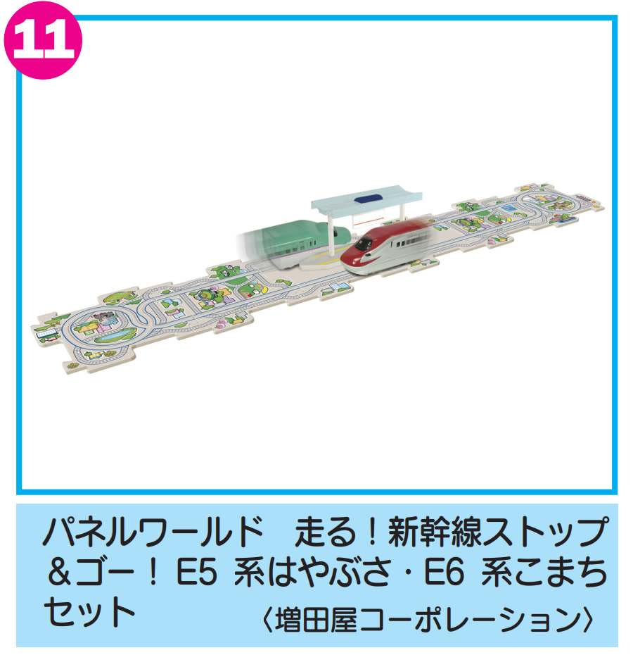 パネルワールド　走る！新幹線ストップ＆ゴー！E5系はやぶさ・E6系こまちセット