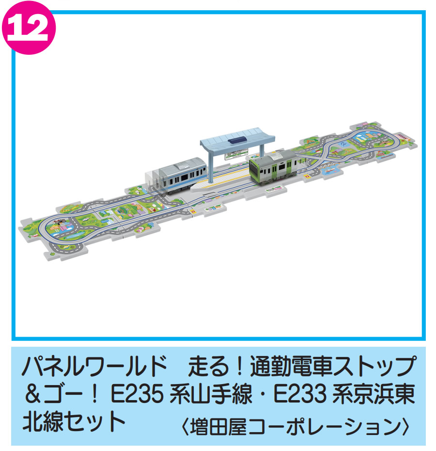 パネルワールド　走る！通勤電車ストップ＆ゴー！E235系山手線・E233系京浜東北線セット