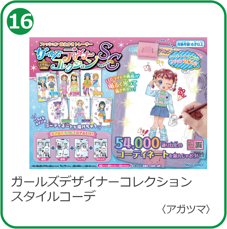 ガールズデザイナーコレクション　スタイルコーデ