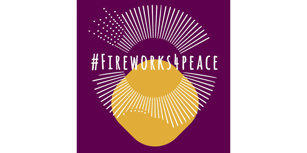花火を通じて平和を願うプロジェクト「Fireworks for Peace」