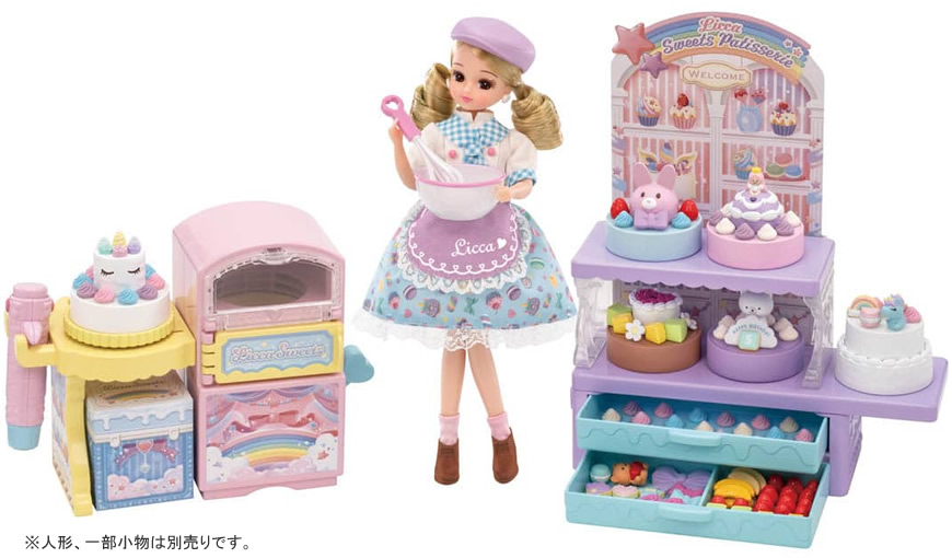 リカちゃん ゆめdecoパティシエ ポンポンホイップ