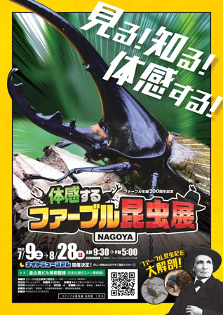 ~ファーブル生誕200周年記念~ 体感するファーブル昆虫展 NAGOYA