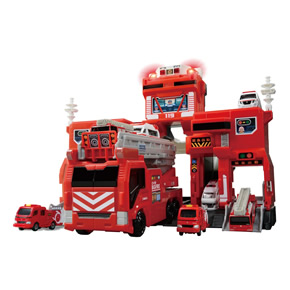 トミカワールド 変形出動!ビッグファイヤー&コマンドステーション