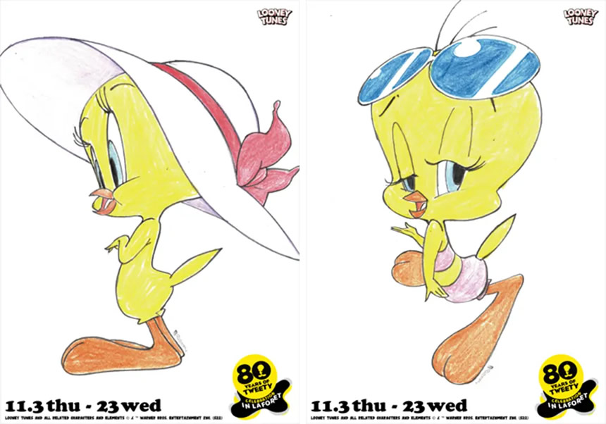 80 YEARS OF TWEETY CELEBRATION IN LAFORET