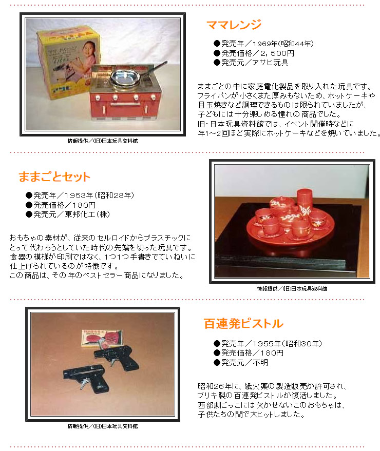 【レトロ玩具】VOL.4 ごっこ遊び