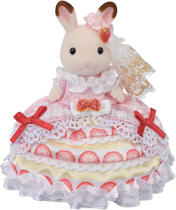 ハッピーバースデーフレア ストロベリーケーキドレス