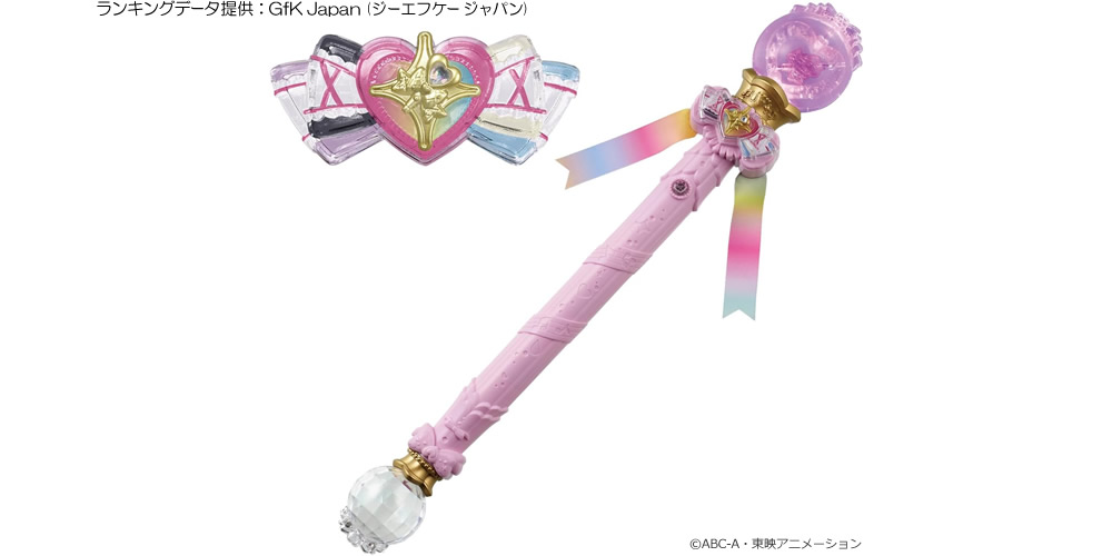 キミとアイドルプリキュア♪ くるくるまわして♪キラッキランリボンバトン