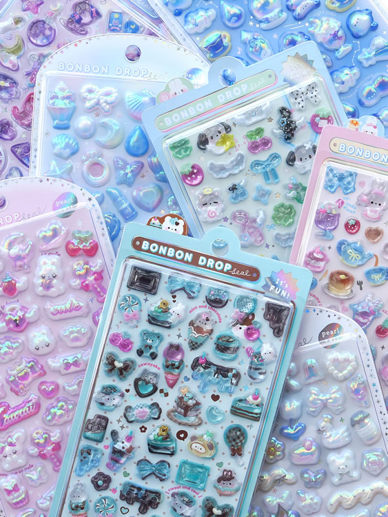ボンボンドロップシール POP UP STORE