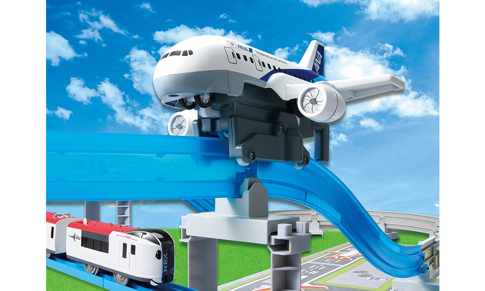 プラレールエアー　空をぐるっと！　ANA旅客機セット